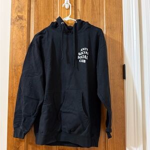 Anti Social Social Club Black Sweatshirt Hoodie